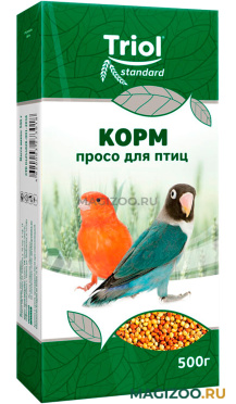 TRIOL STANDARD корм для птиц Просо (500 гр)