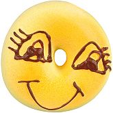 TRIXIE игрушка для собак «Бублик», с пищалкой (6 см) 