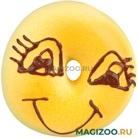 TRIXIE игрушка для собак «Бублик», с пищалкой (6 см) 