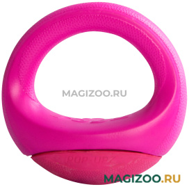 Игрушка для собак Rogz Pop-Upz кольцо-неваляшка среднее/большое розовое RPU04K (1 шт)