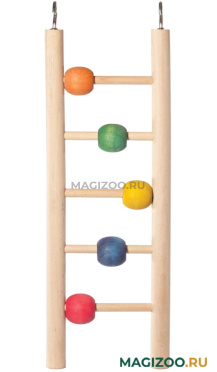 Игрушка для птиц Triol Лестница с шариками (1 шт)