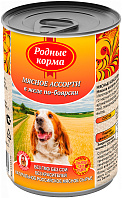 РОДНЫЕ КОРМА для взрослых собак с мясным ассорти в желе по-боярски (410 гр)