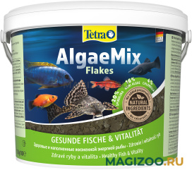 TETRA ALGAE MIX FLAKES корм хлопья для травоядных рыб (10 л)