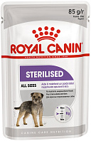 ROYAL CANIN STERILISED ADULT для кастрированных и стерилизованных взрослых собак всех пород паштет пауч (85 гр)