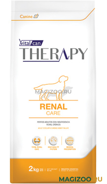 Сухой корм VITALCAN THERAPY CANINE RENAL CARE для взрослых собак при хронической почечной недостаточности (2 кг)