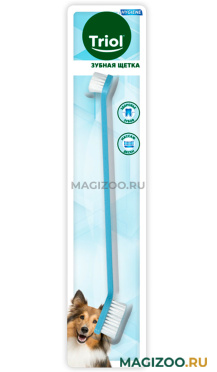 Зубная щетка Triol Hygiene двухсторонняя 21 см (1 шт)