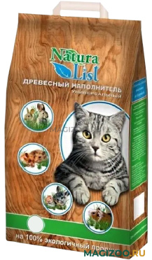NATURALIST наполнитель древесный для туалета кошек (17 л УЦ)