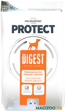 Сухой корм FLATAZOR PROTECT DIGEST для взрослых собак всех пород при аллергии (2 кг)