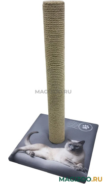 Когтеточка Столбик PerseiLine Дизайн Сиам джут 54 х 31 см (1 шт)