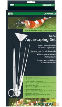 Набор инструментов для ухода за аквариумом Dennerle Nano Aquascaping-Set (1 шт)