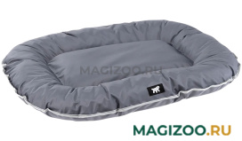 Подушка для собак и кошек Ferplast Oscar 80 непромокаемая нейлон серая 80 х 60 х 11 см (1 шт) 