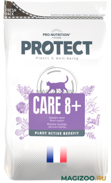 Сухой корм FLATAZOR PROTECT CARE 8+ для пожилых кошек при хронической почечной недостаточности старше 8 лет (2 кг)
