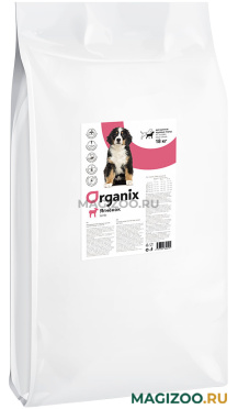 Сухой корм ORGANIX PUPPY LARGE BREED LAMB для щенков крупных пород с ягненком (18 кг) 