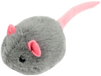 Игрушка для кошек Мышка со звуковым чипом 6 см GiGwi (1 шт)