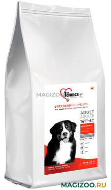 Сухой корм 1ST CHOICE BREEDERS ADULT MEDIUM & LARGE BREEDS для взрослых собак средних и крупных пород с курицей (20 кг)