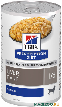 Влажный корм (консервы) HILL'S PRESCRIPTION DIET L/D для взрослых собак при заболеваниях печени 370 гр (370 гр)