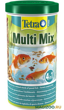 TETRA POND MULTI MIX корм для прудовых рыб смесь (1 л)