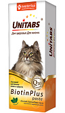 UNITABS BIOTINPLUS паста для кошек с биотином и таурином (120 мл)