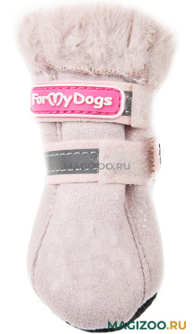 FOR MY DOGS сапоги для собак зимние розовые FMD641-2019 L.P (0)