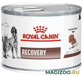 Влажный корм (консервы) ROYAL CANIN RECOVERY для собак и кошек в период выздоровления 195 гр (195 гр)