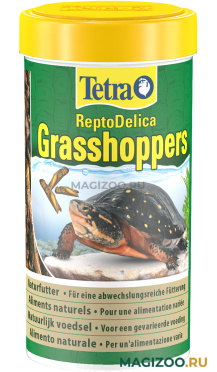 TETRA FAUNA REPTODELICA GRASSHOPPERS – Тетра корм для водных черепах Кузнечики (250 мл)