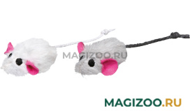 Игрушка для кошек Trixie Мышка с кошачьей мятой 5 см уп. 6 шт (1 шт)