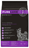 PURELUXE ЭЛИТНОЕ ПИТАНИЕ беззерновой для взрослых собак и щенков маленьких пород с индейкой, горошком и лососем (1,81 кг)