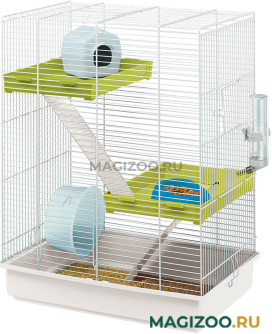 Клетка для хомяков Ferplast Hamster Tris цвет в ассортименте 46 х 29,5 х 58 см (1 шт)