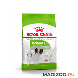 Сухой корм ROYAL CANIN X-SMALL ADULT для взрослых собак очень мелких пород от 10 месяцев (3 кг УЦ) 