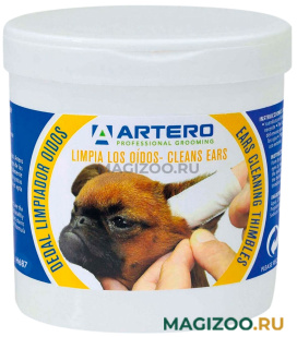 ARTERO влажные гигиенические салфетки для ухода за ушами собак и кошек уп. 50 шт (1 шт)