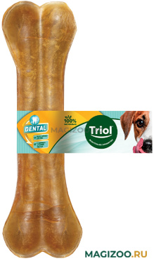 Лакомство TRIOL DENTAL для собак косточка жевательная 12,5 см (1 шт)