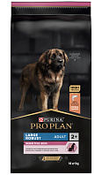 PRO PLAN ADULT DOG LARGE ROBUST SENSITIVE SKIN для взрослых собак крупных пород мощного телосложения с чувствительной кожей с лососем и рисом (14 кг)