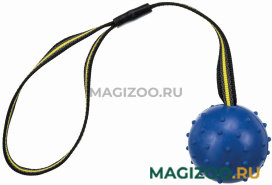Игрушка для собак Trixie Sporting мяч на нейлоновой верёвке резина 6 см 35 см (1 шт)