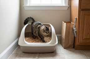 Выбор лотка для кошки