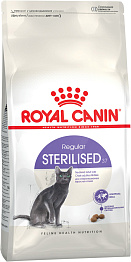 ROYAL CANIN STERILISED 37 для взрослых кастрированных котов и стерилизованных кошек (0,2 кг)