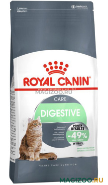 Сухой корм ROYAL CANIN DIGESTIVE CARE для взрослых кошек для поддержания здоровья пищеварительной системы (0,4 кг)