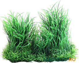Растение для аквариума пластиковое Куст трава зеленая Laguna 1020LD 25 х 8,5 х 15 см (1 шт)