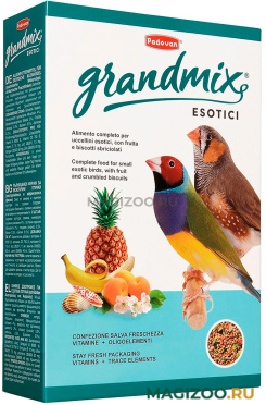 PADOVAN GRANDMIX ESOTICI корм для экзотических птиц (400 гр)