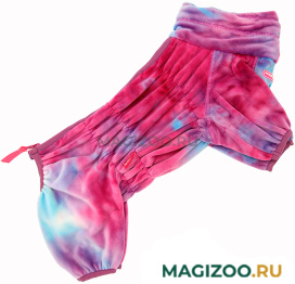 FOR MY DOGS комбинезон для собак розовый для девочек FW1112-2021 F (20) 