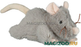 TRIXIE игрушка для кошек «Мышь» с микрочипом, плюш, 15 см (1 шт)