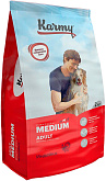KARMY MEDIUM ADULT для взрослых собак средних пород с индейкой (2 кг)