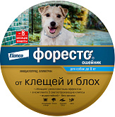ФОРЕСТО ошейник для собак против клещей, блох и вшей длина 38 см Elanco (1 шт)