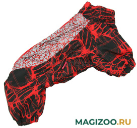 FOR MY DOGS комбинезон для собак красный для девочек FW999-2021 F (20) 