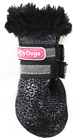 FOR MY DOGS сапоги для собак зимние черные FMD662-2020 BL (0)