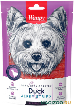 Лакомство WANPY DOG для собак соломка утиная (100 гр)