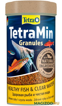 TETRAMIN GRANULES корм гранулы для всех видов рыб (250 мл)