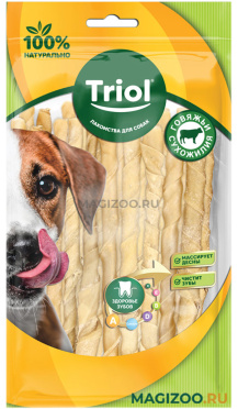 Лакомство TRIOL для собак палочки крученые 12,5 см 15 шт (1 шт)