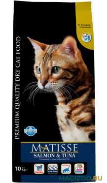 Сухой корм MATISSE SALMON & TUNA для взрослых кошек с лососем и тунцом (10 кг)