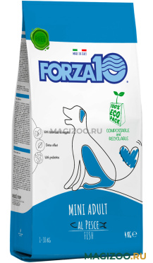 Сухой корм FORZA10 DOG MAINTENANCE ADULT MINI для взрослых собак маленьких пород с рыбой (4 кг)