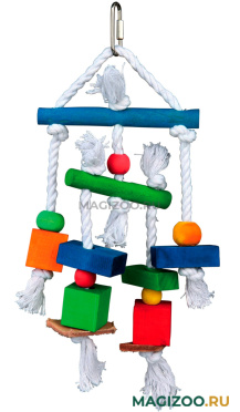 Игрушка для птиц Trixie дерево верёвка 24 см (1 шт)